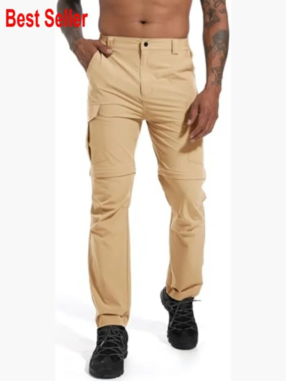 Lightweight Quick Dry Water Resistant Convertible Cargo Pants